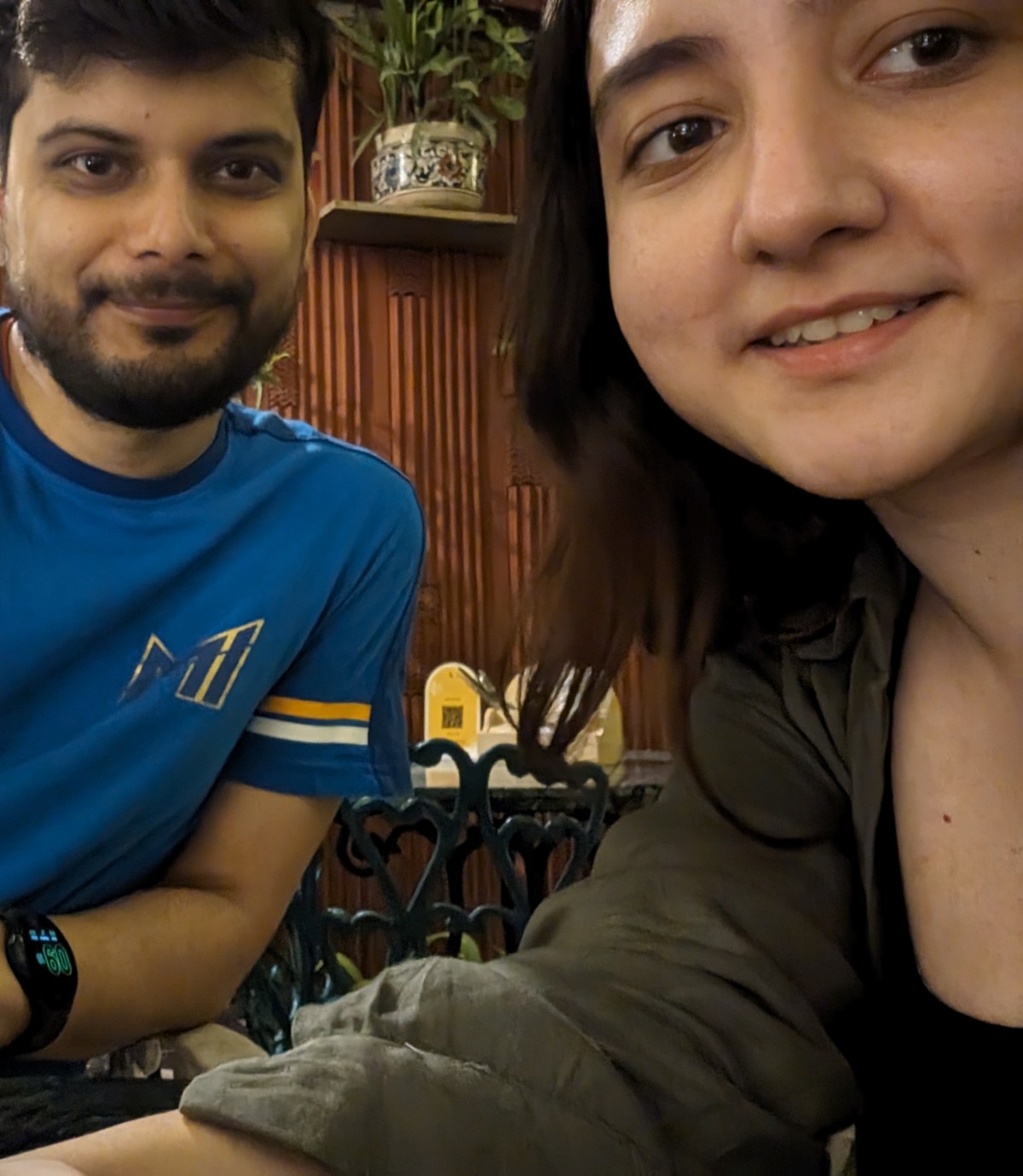 Our first date